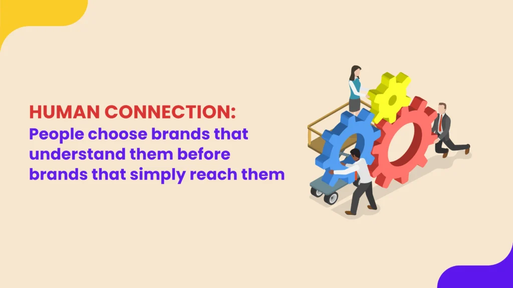 Human-centered strategy approach by a digital marketing company