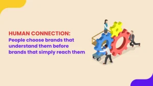 Human-centered strategy approach by a digital marketing company